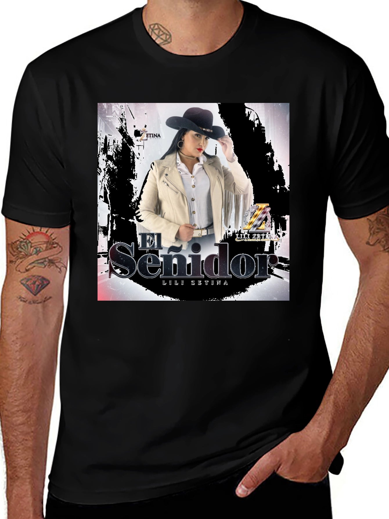 El Senidor Lili Zetina Graphic T-Shirt