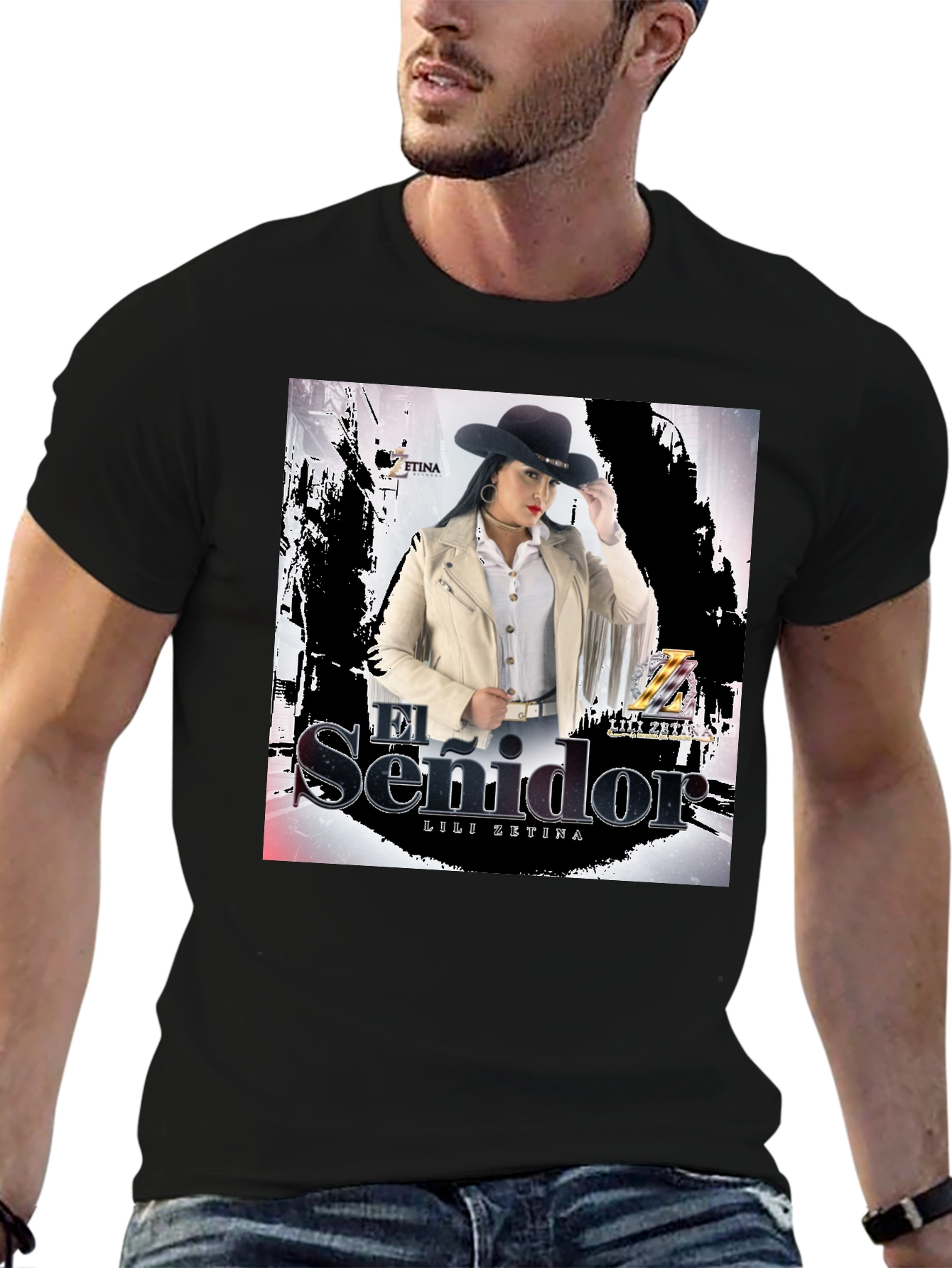 El Senidor Lili Zetina Graphic T-Shirt