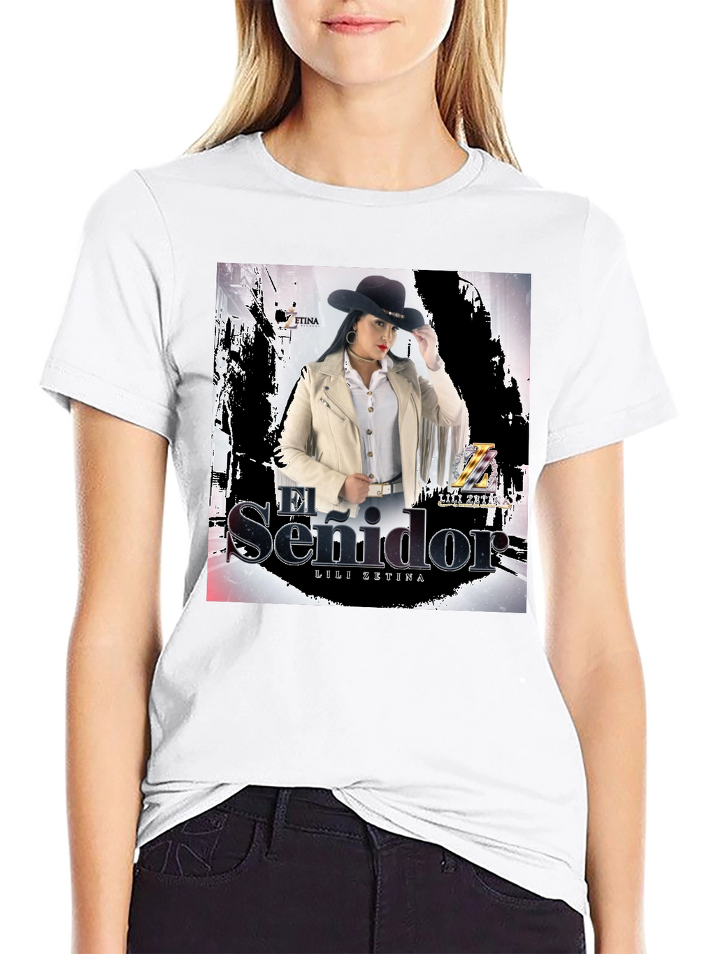 El Senidor Lili Zetina Graphic T-Shirt