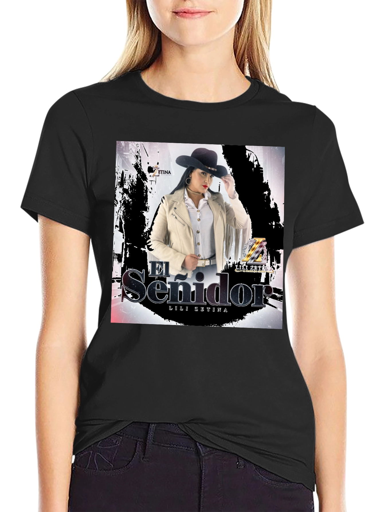El Senidor Lili Zetina Graphic T-Shirt