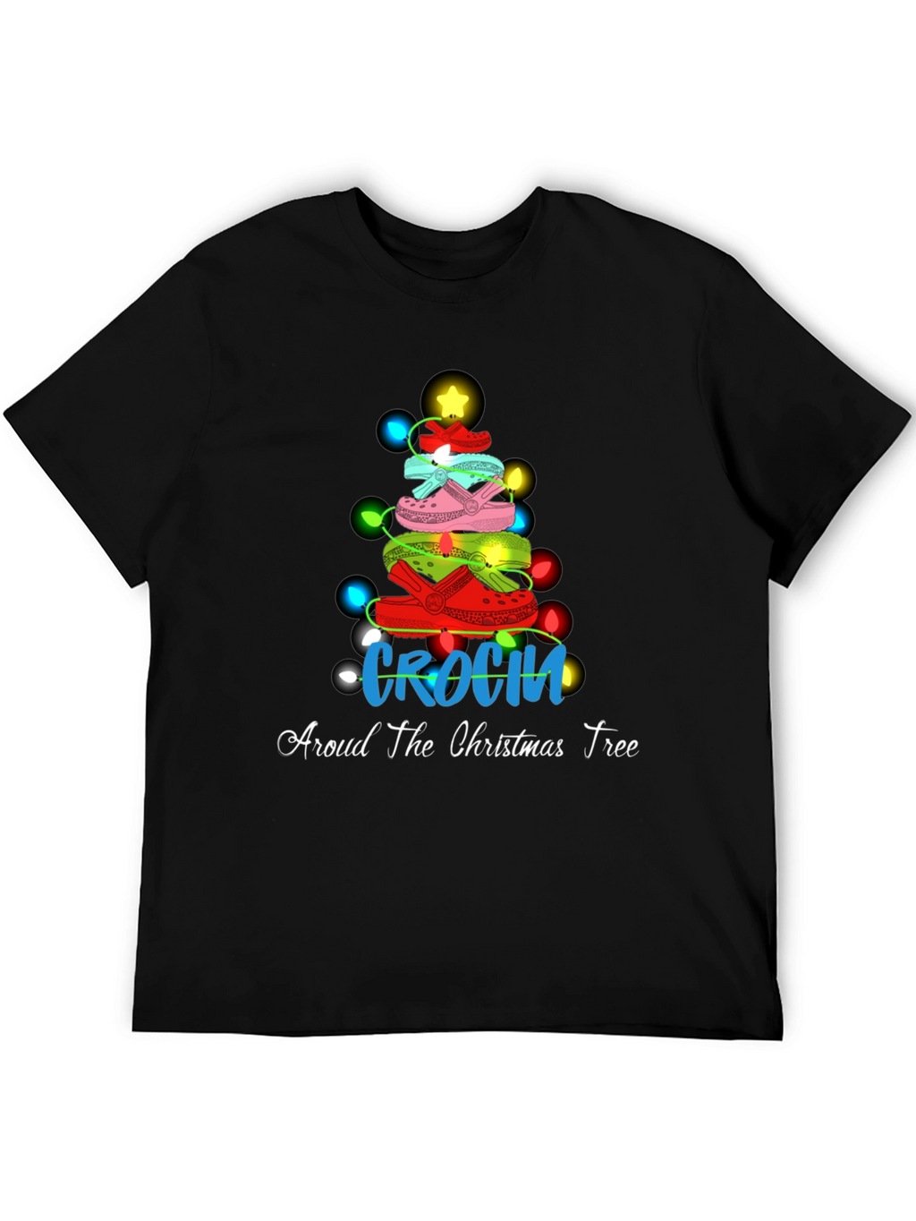 Crocin Around Christmas Tee - Festive Holiday T-Shirt