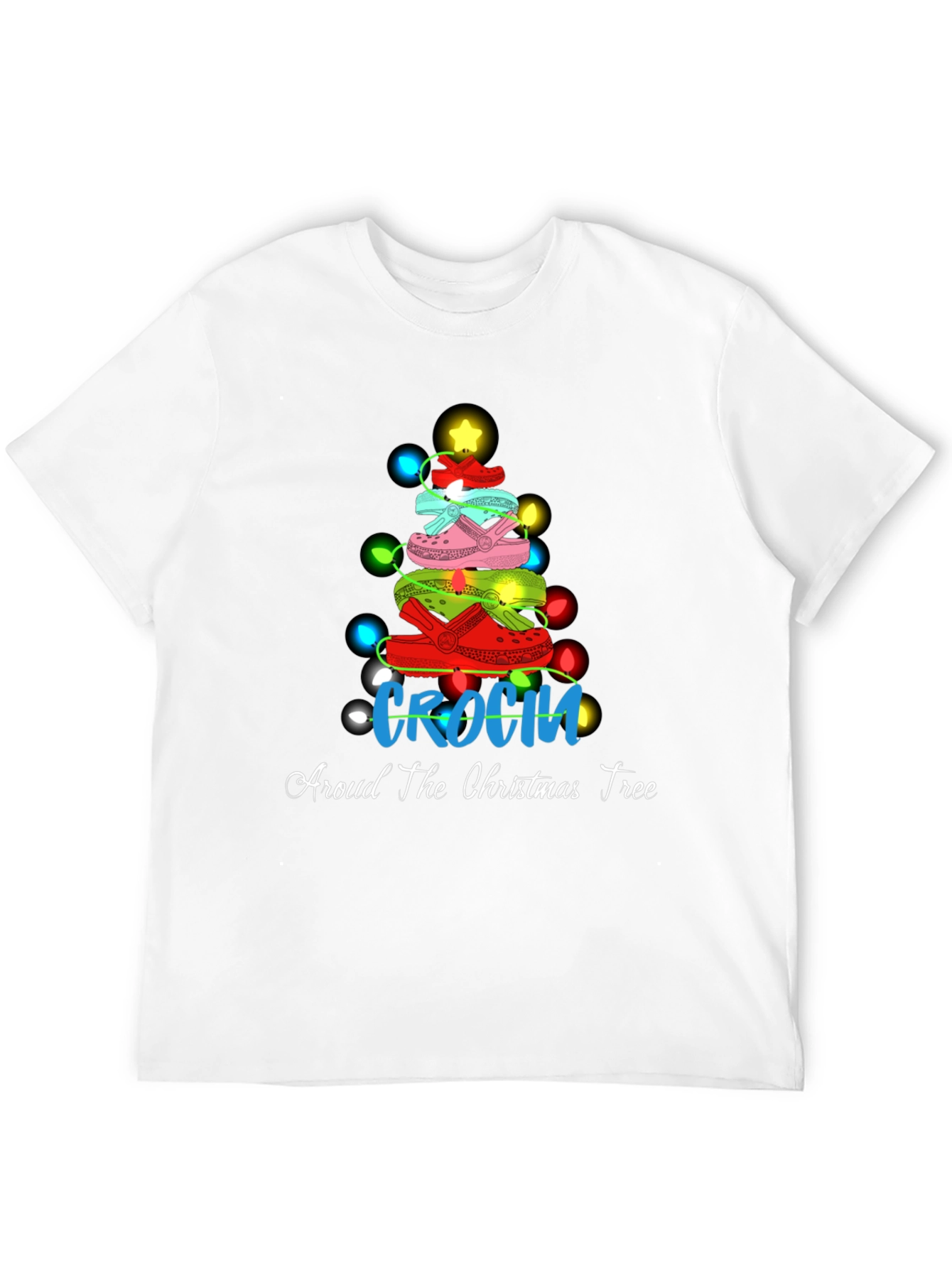 Crocin Around Christmas Tee - Festive Holiday T-Shirt