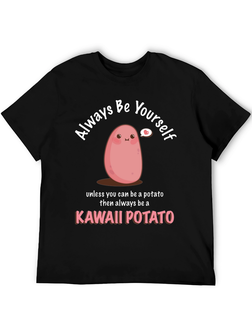 Kawaii Potato Graphic T-Shirt