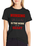 Nursing Heart T-Shirt - Work of the Heart