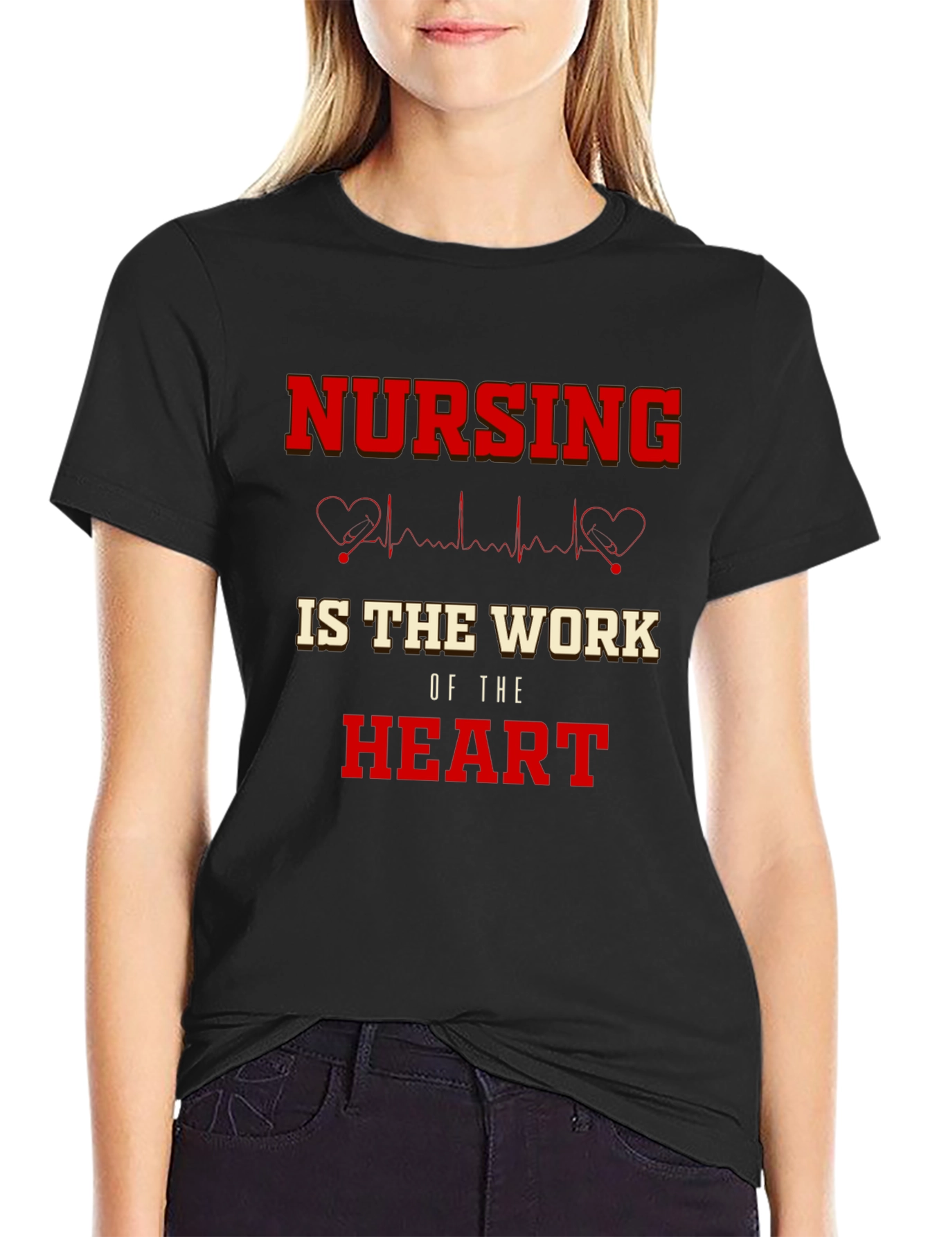 Nursing Heart T-Shirt - Work of the Heart