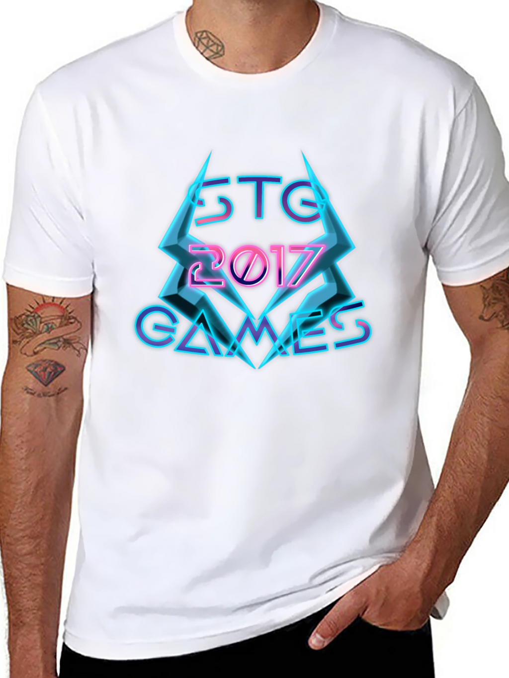 STG 2017 Games Graphic Tee - Black