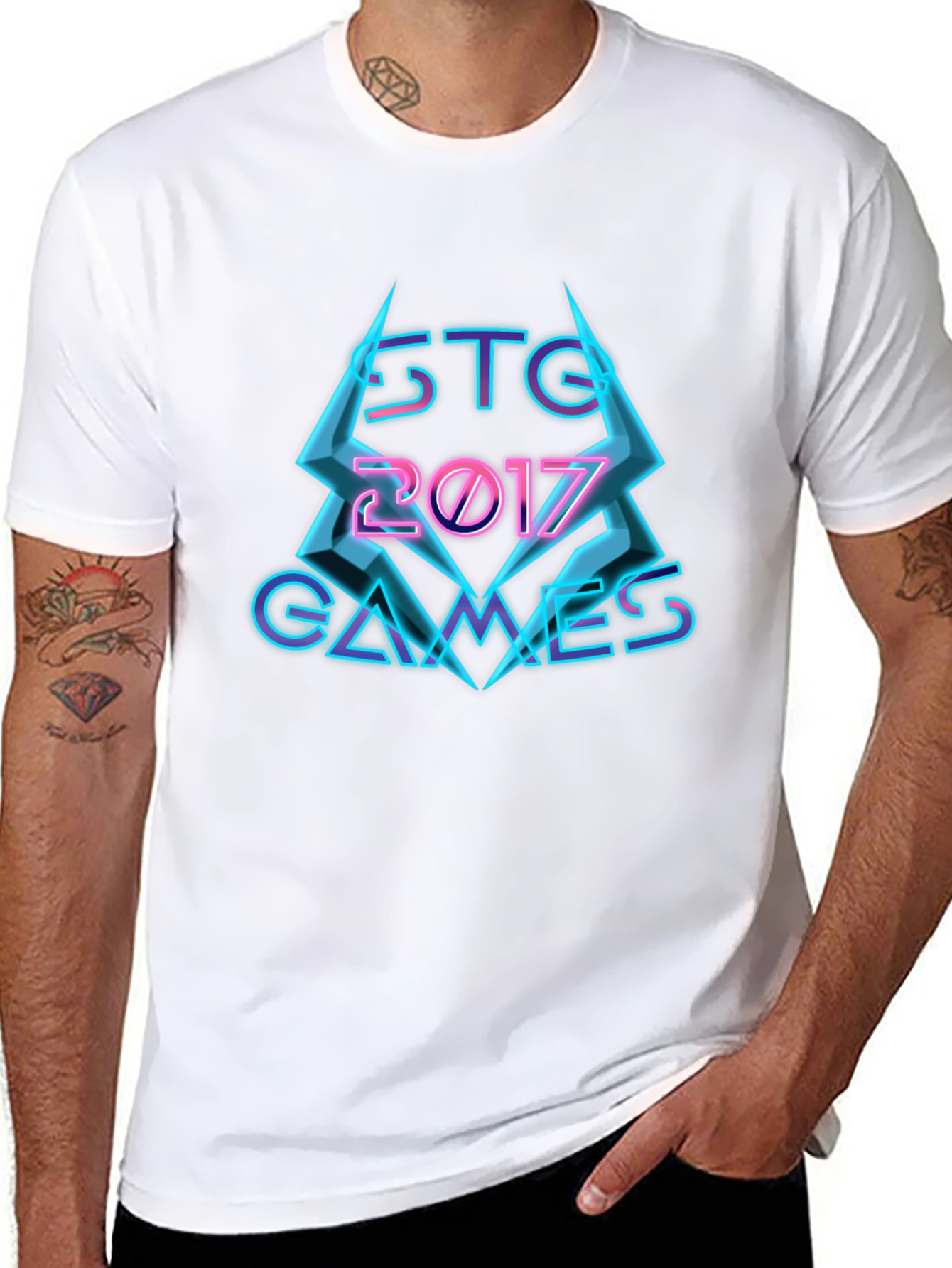 STG 2017 Games Graphic Tee - Black