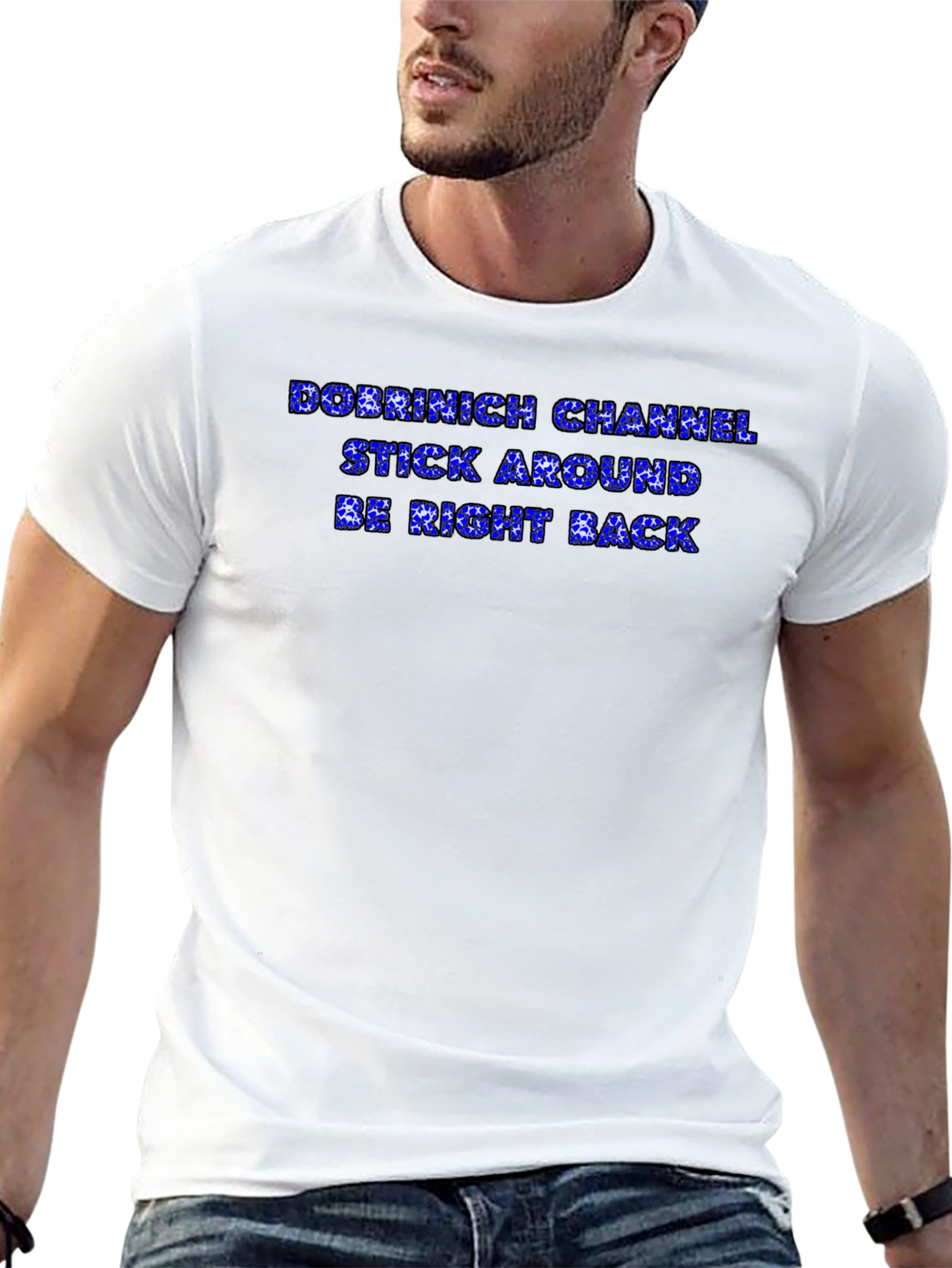 Dobrinich Channel Black T-Shirt - Stay Tuned!