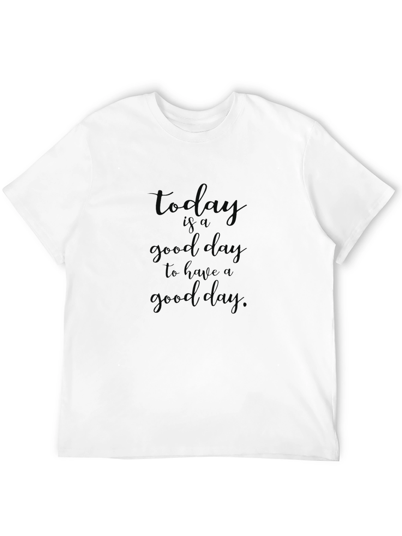 Motivational Graphic Black T-Shirt
