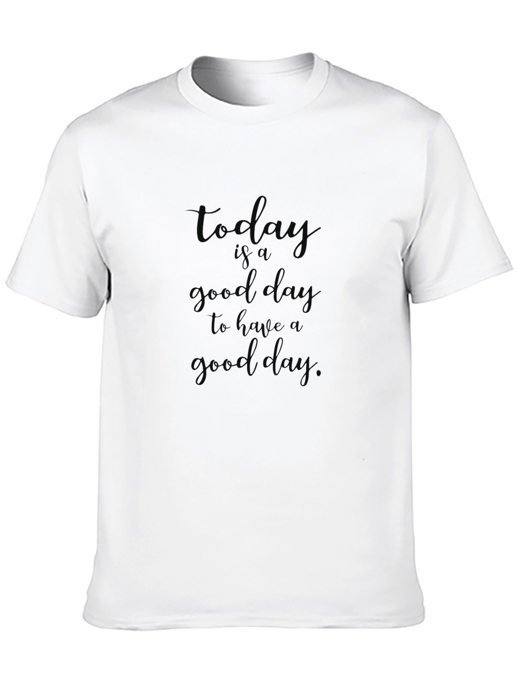 Motivational Graphic Black T-Shirt
