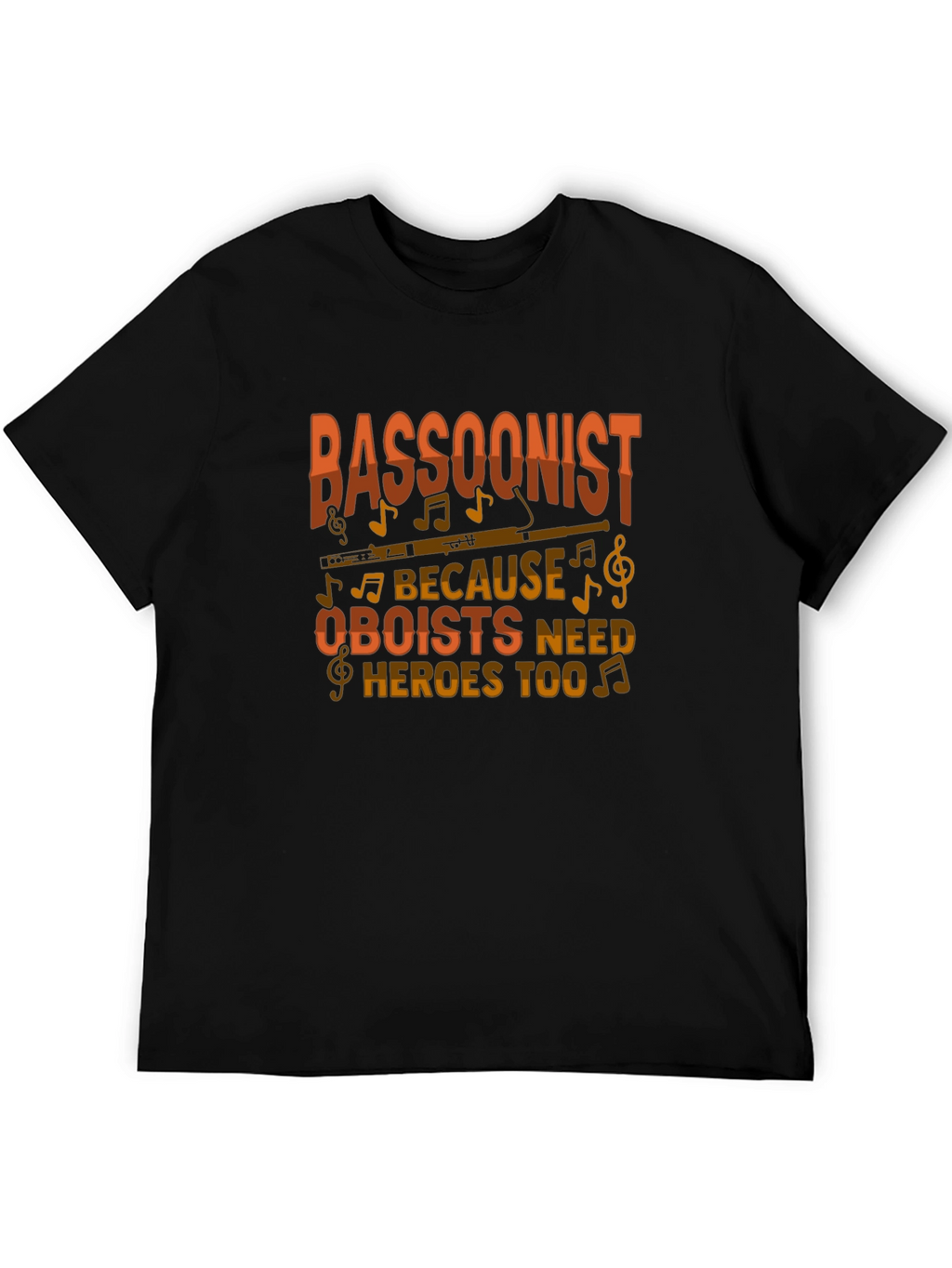 Bassoonist Oboist Heroes Graphic Tee