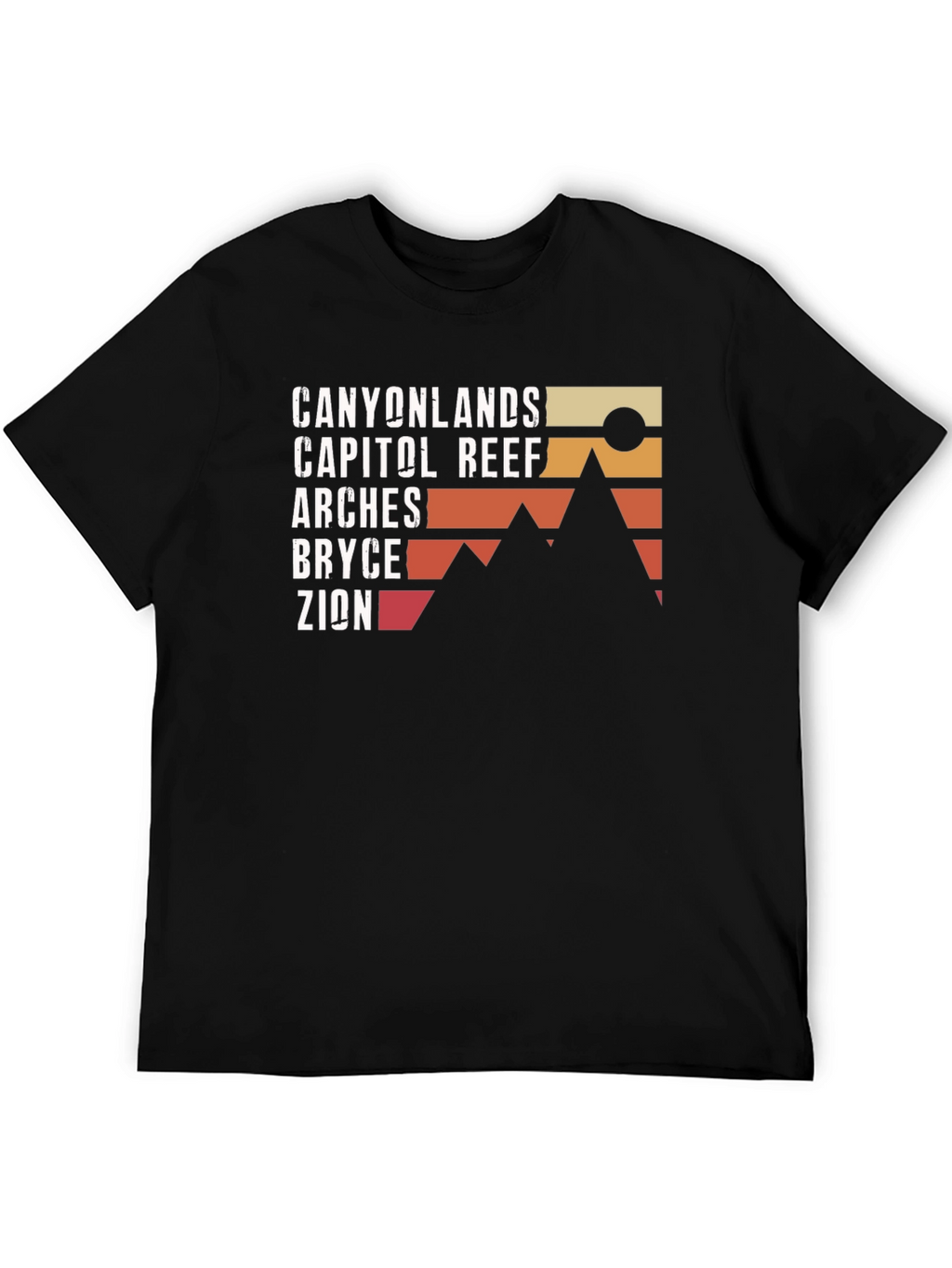 National Park T-Shirt: Canyonlands Arches Zion