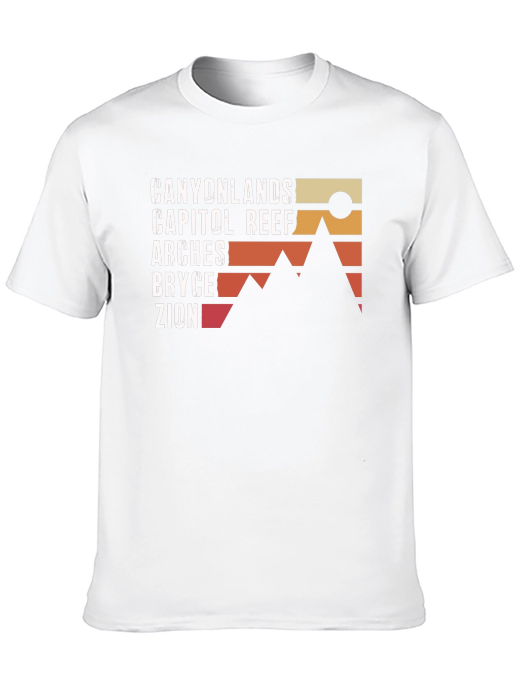 National Park T-Shirt: Canyonlands Arches Zion