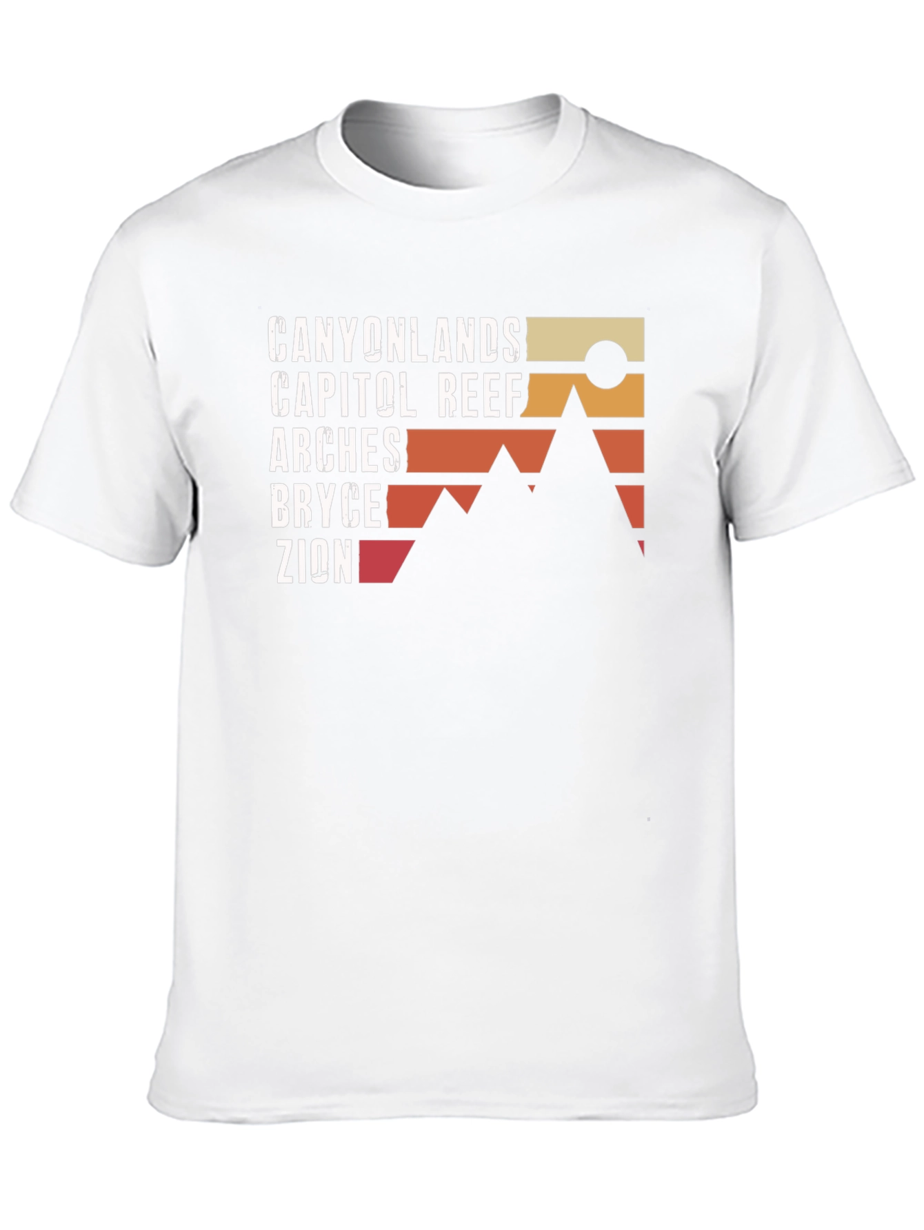 National Park T-Shirt: Canyonlands Arches Zion