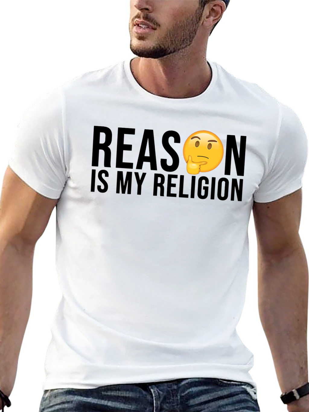 Reason is My Religion Graphic T-Shirt