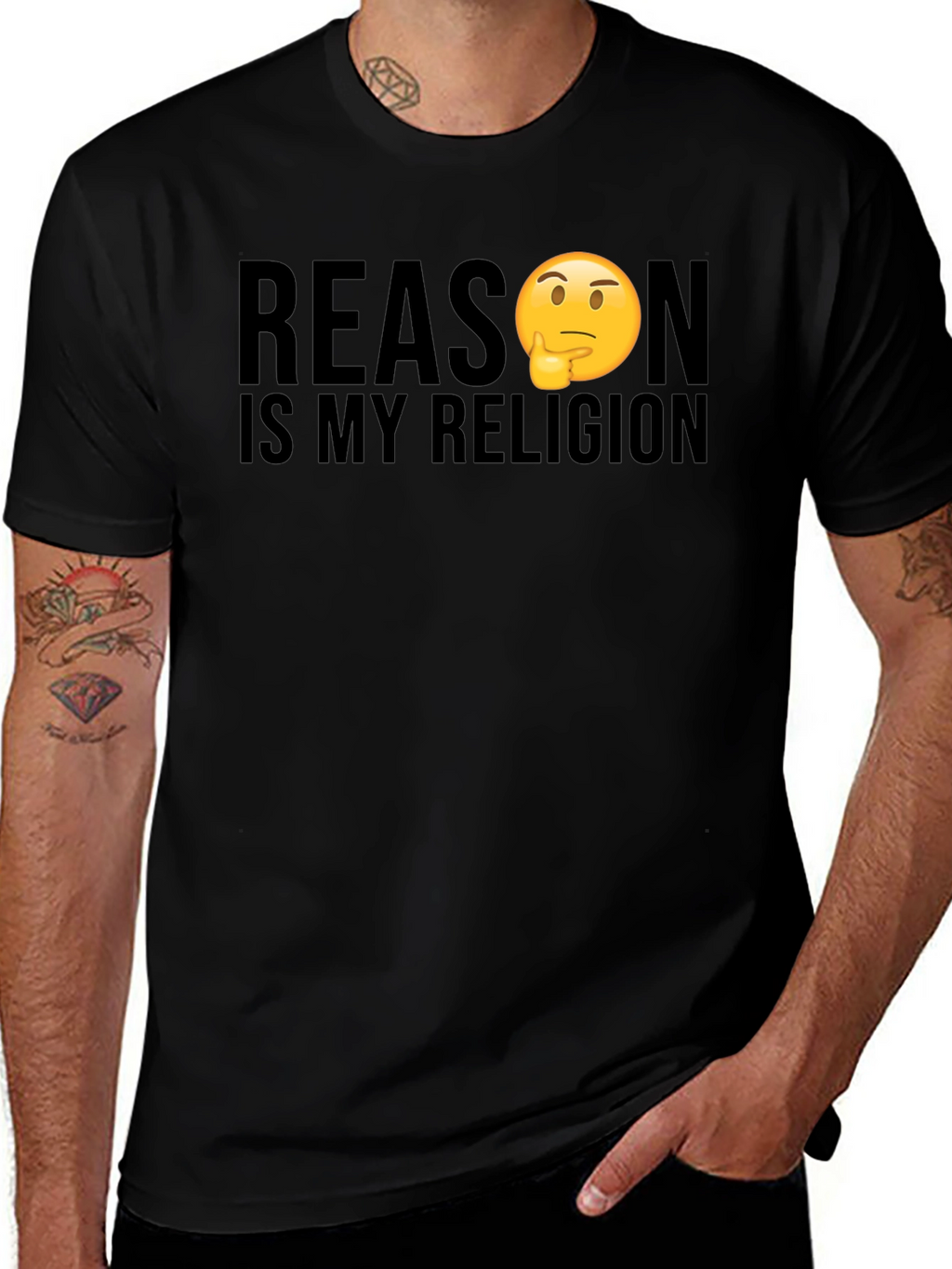 Reason is My Religion Graphic T-Shirt