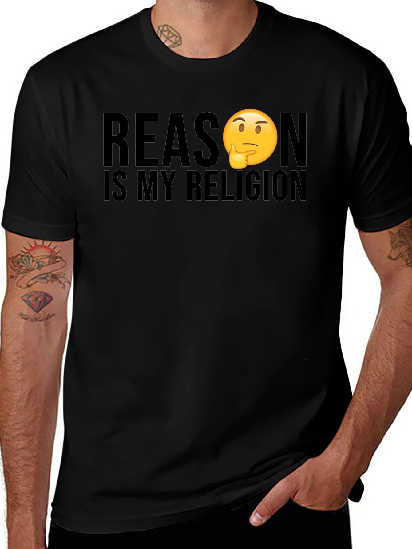 Reason is My Religion Graphic T-Shirt