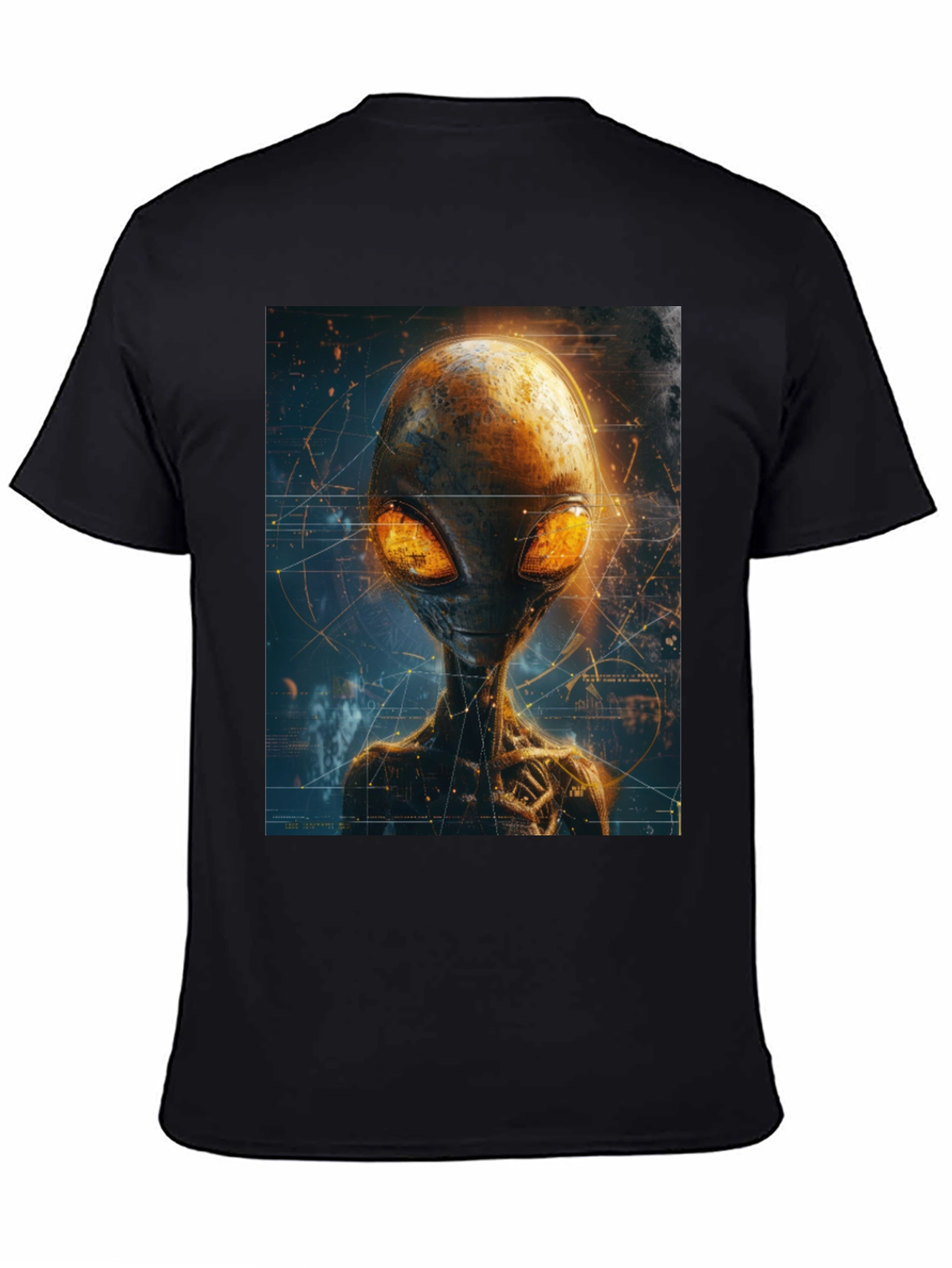 Alien Graphic T-Shirt - Extraterrestrial Design Tee