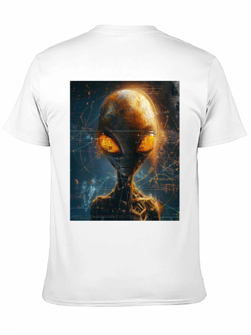 Alien Graphic T-Shirt - Extraterrestrial Design Tee