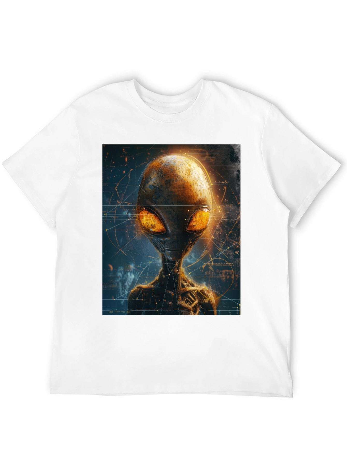 Alien Graphic T-Shirt - Extraterrestrial Design Tee