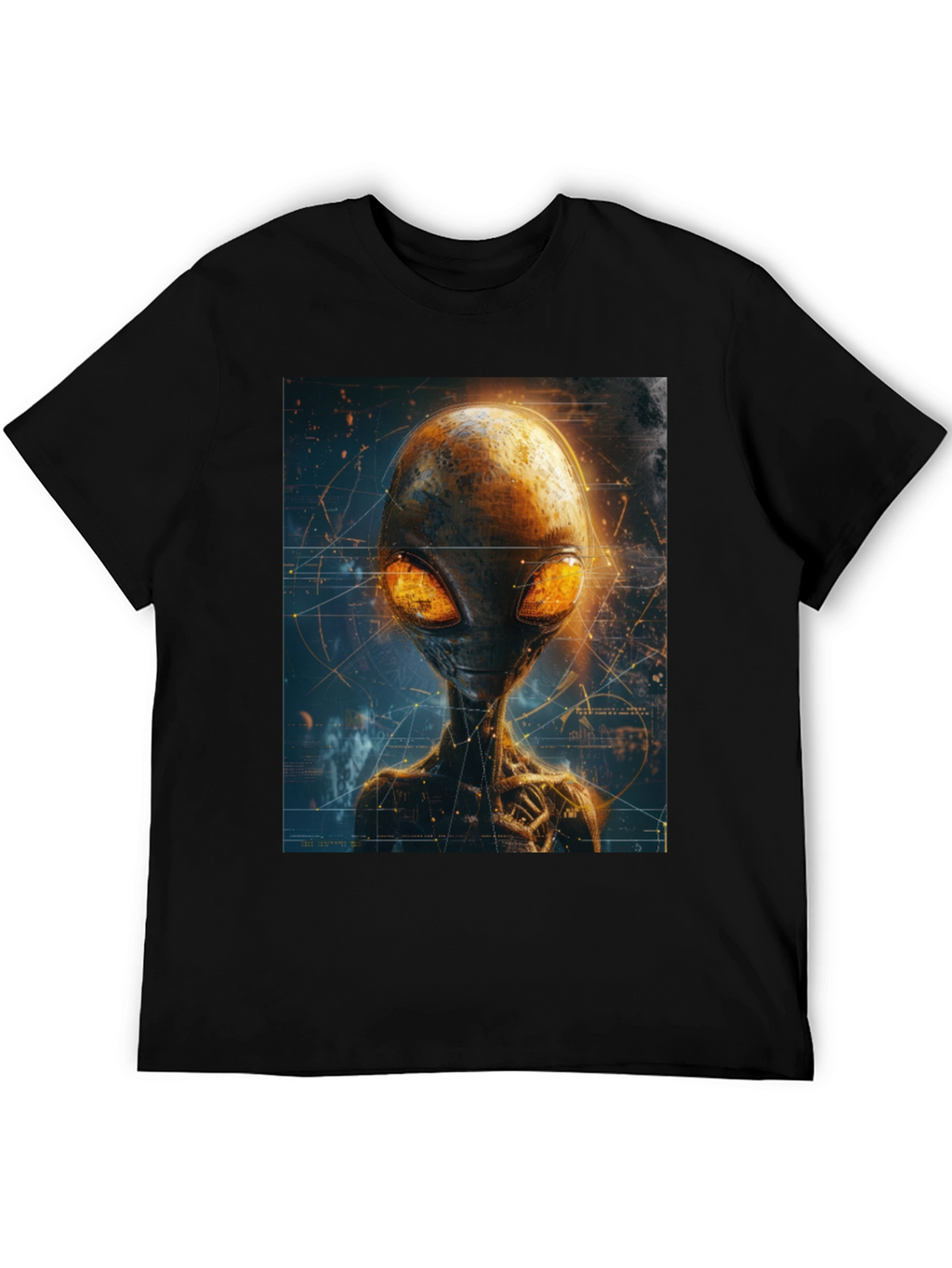 Alien Graphic T-Shirt - Extraterrestrial Design Tee