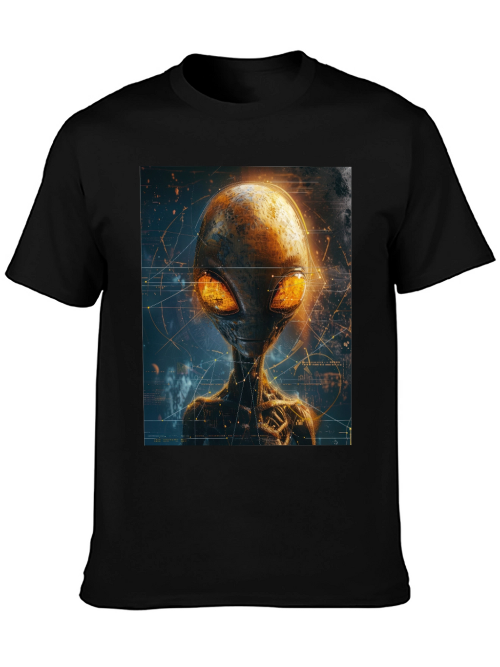Alien Graphic T-Shirt - Extraterrestrial Design Tee