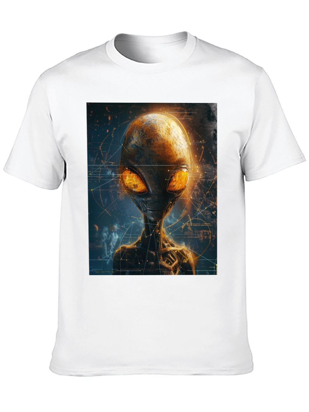 Alien Graphic T-Shirt - Extraterrestrial Design Tee