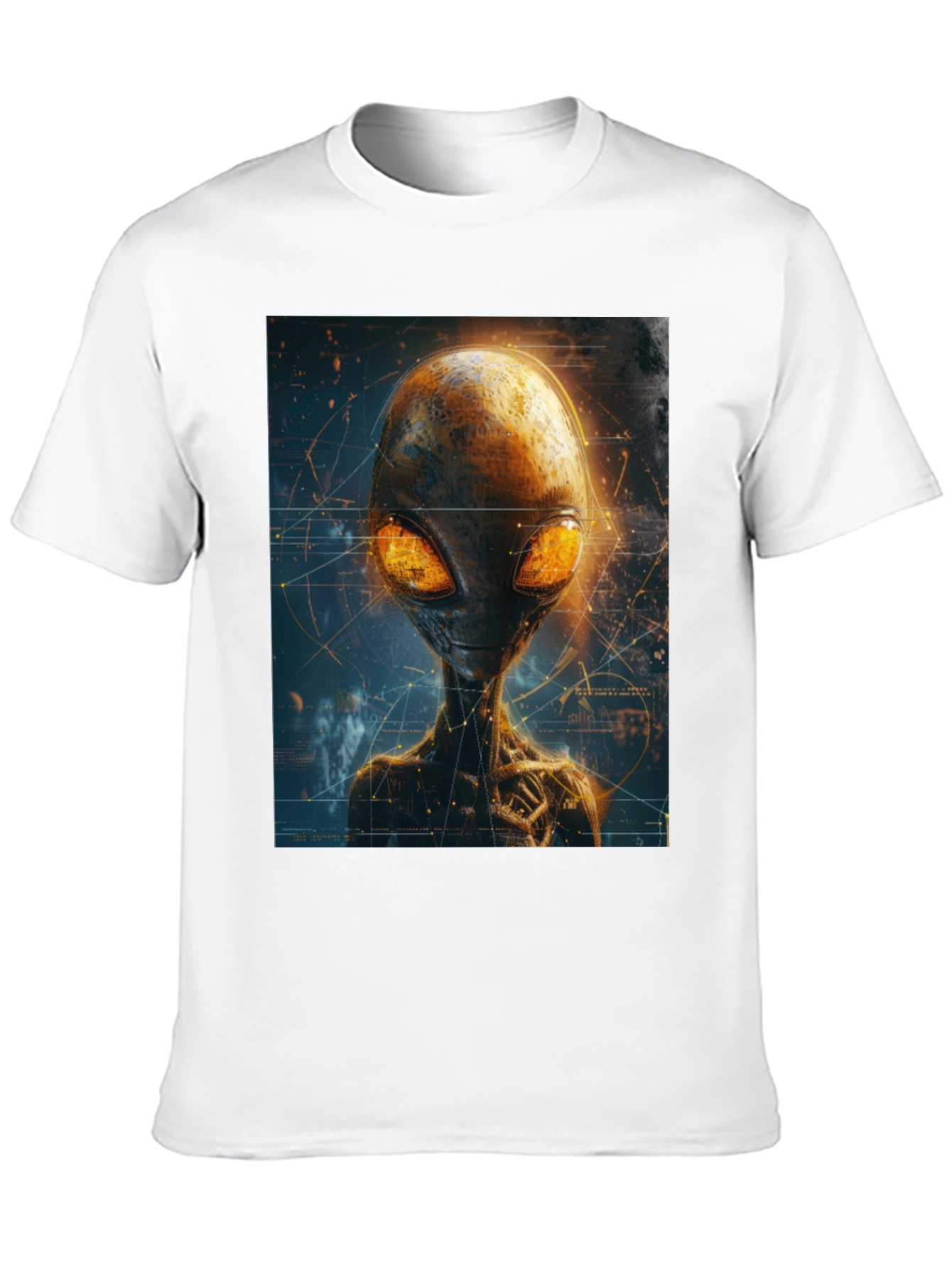 Alien Graphic T-Shirt - Extraterrestrial Design Tee