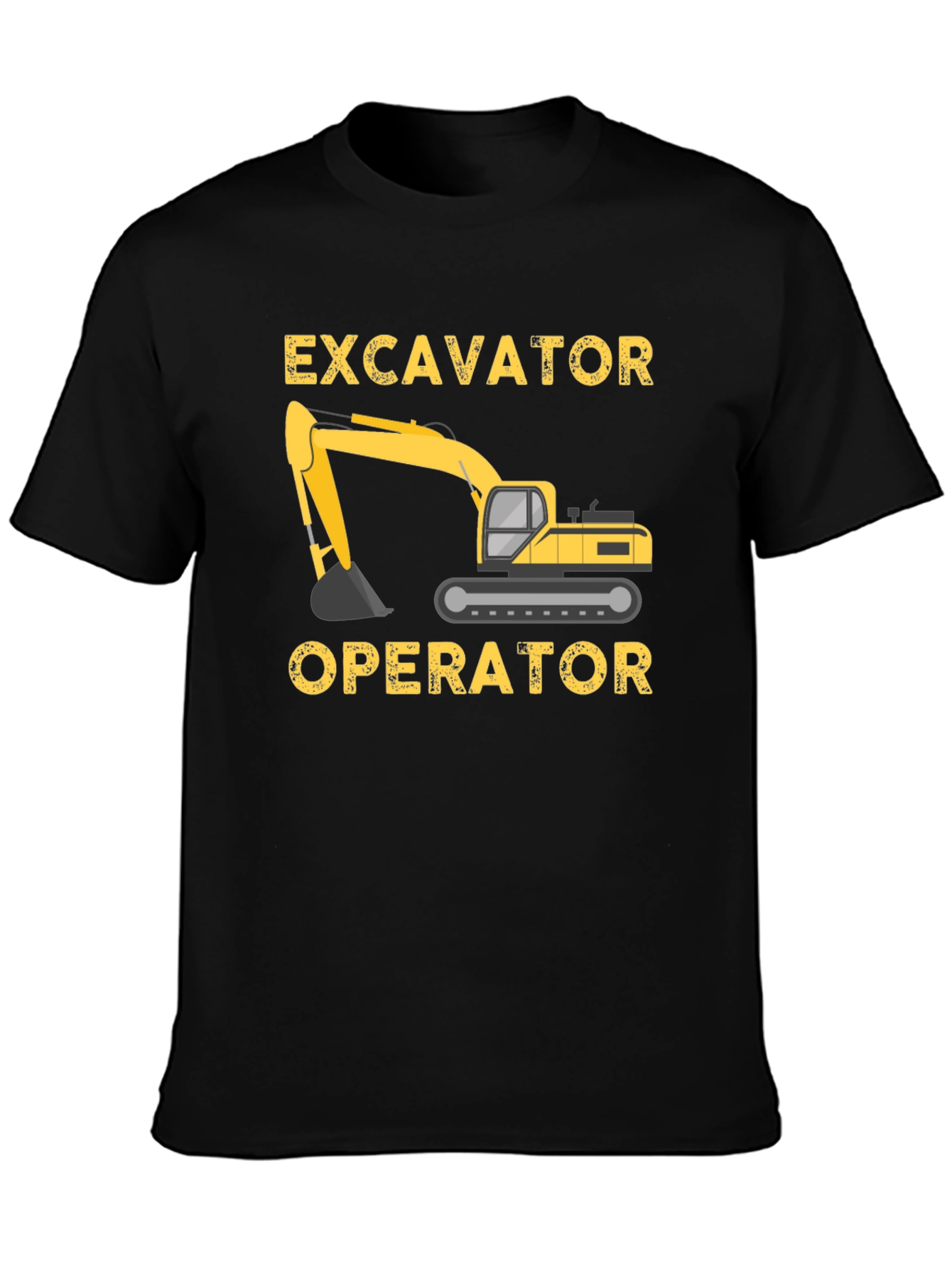 Excavator Operator T-Shirt - Heavy Equipment Graphic Tee