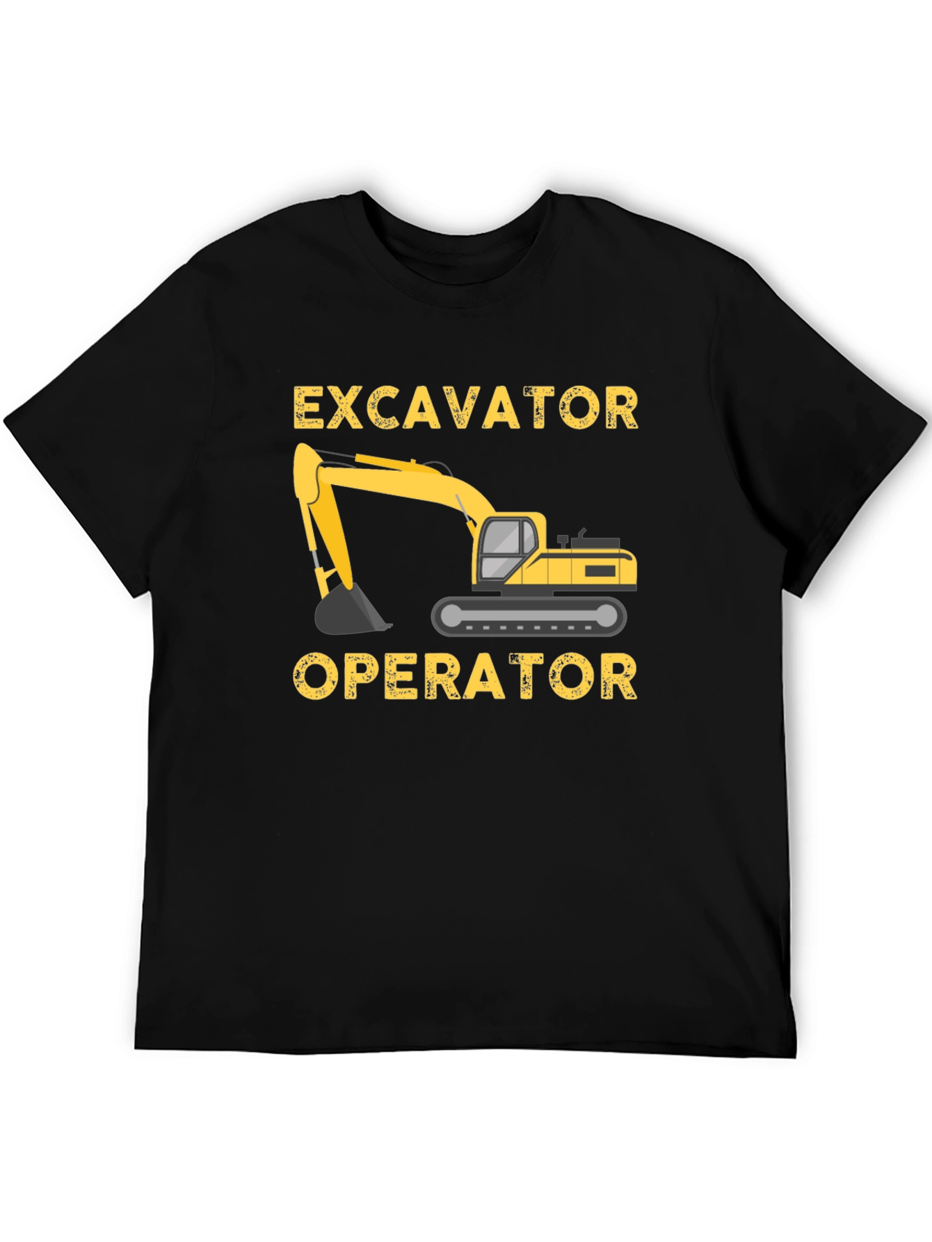 Excavator Operator T-Shirt - Heavy Equipment Graphic Tee