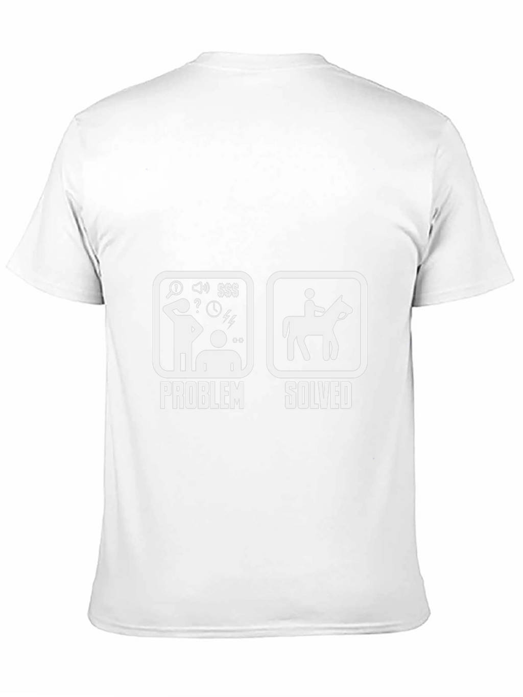 Problem Solved Horse Rider T-Shirt