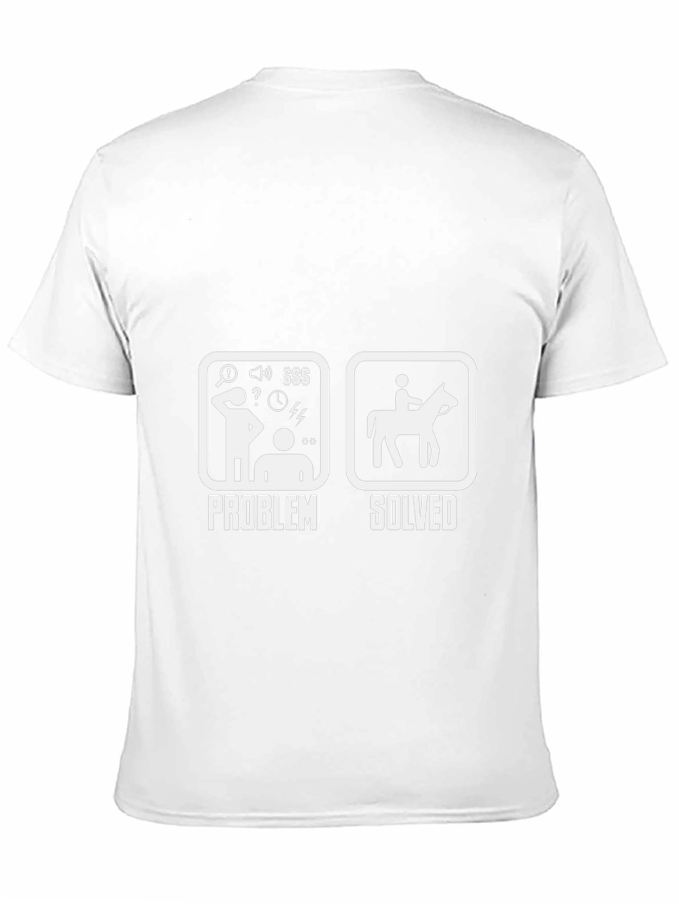 Problem Solved Horse Rider T-Shirt