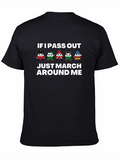 If I Pass Out Marching Band Panda T-Shirt