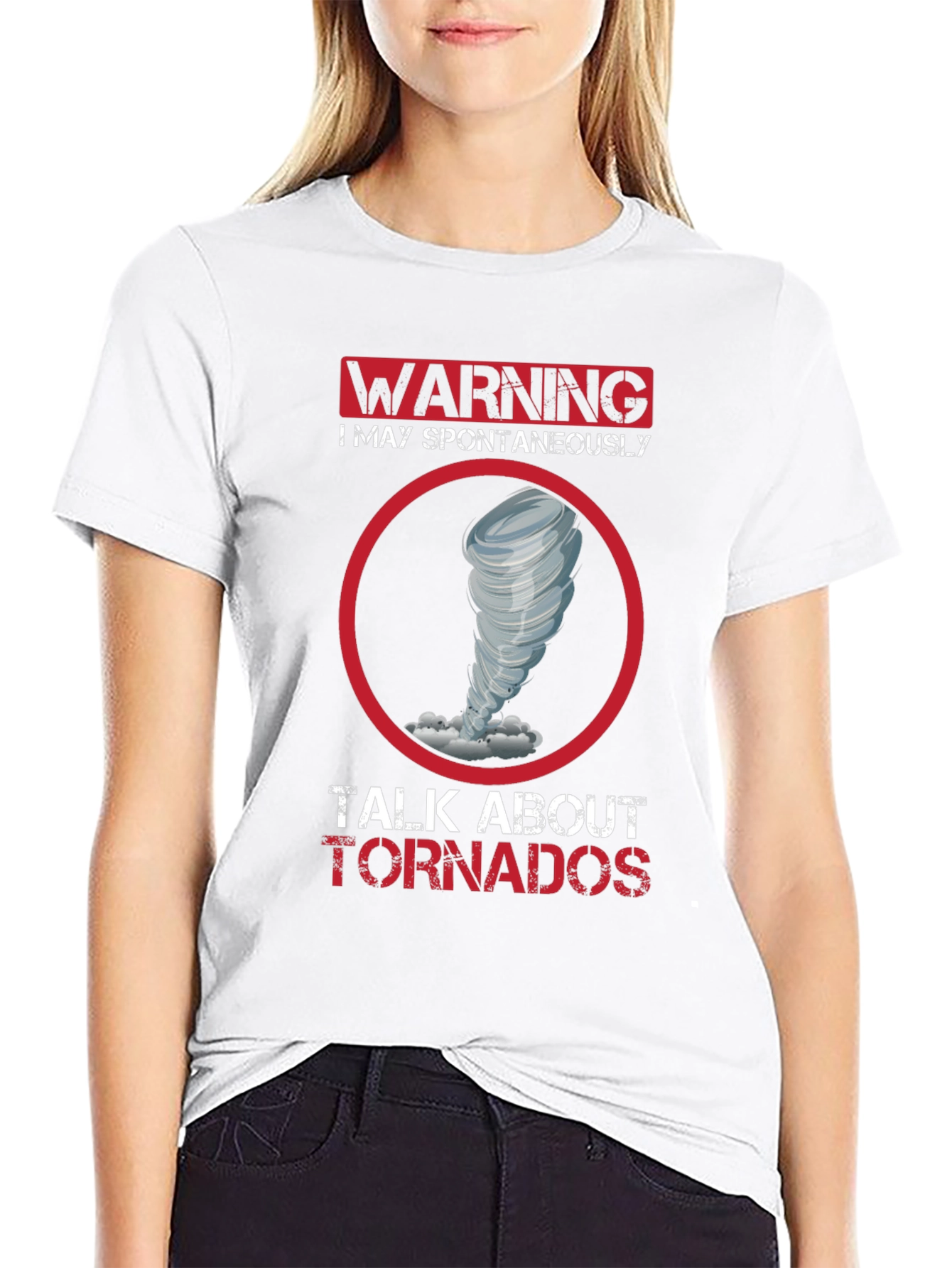 Warning Tornado Talk T-Shirt