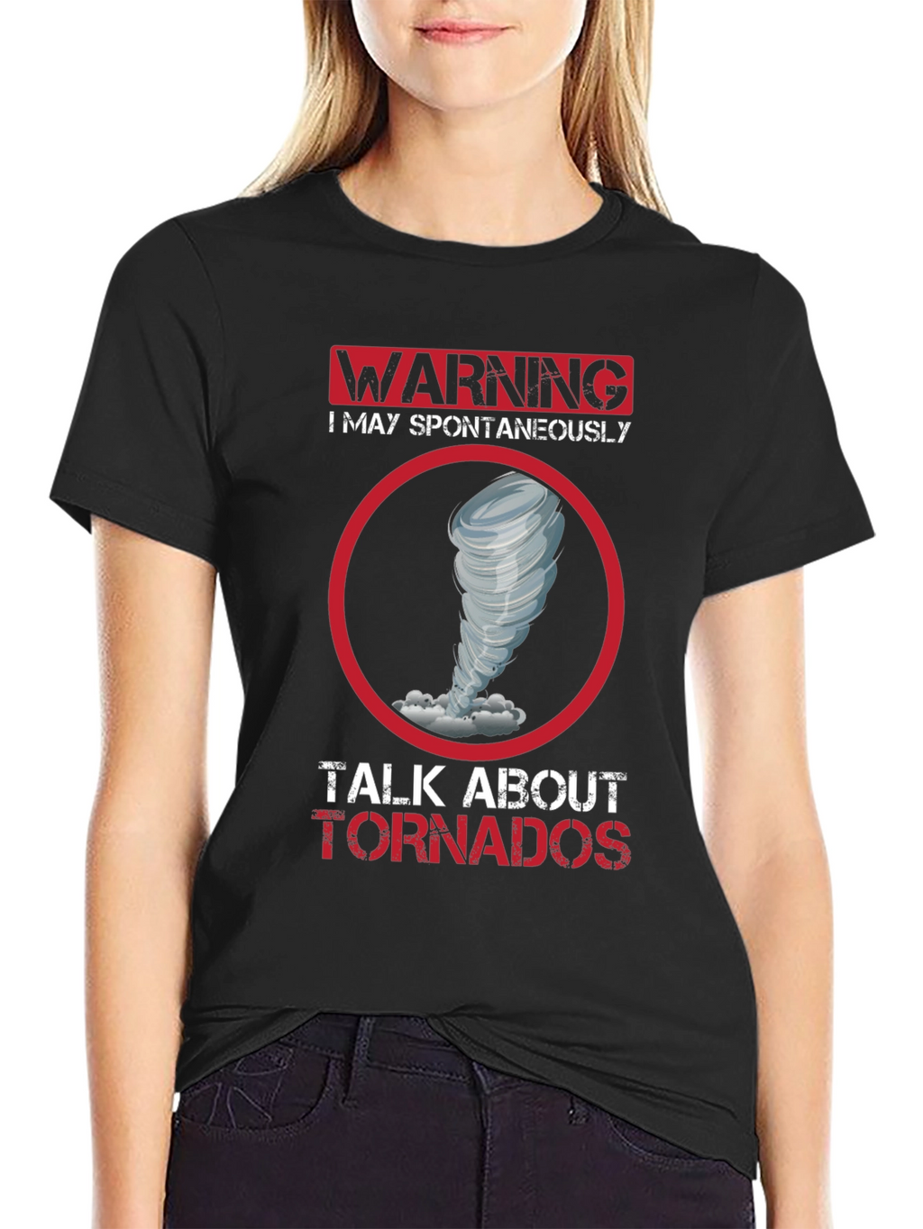 Warning Tornado Talk T-Shirt