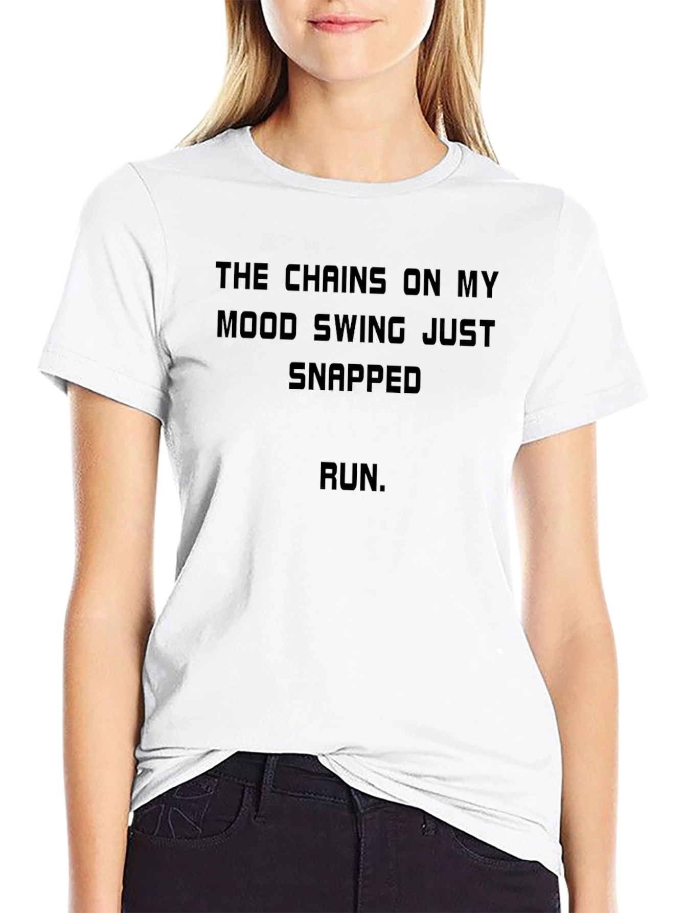 Mood Swing Snapped T-Shirt - Run!