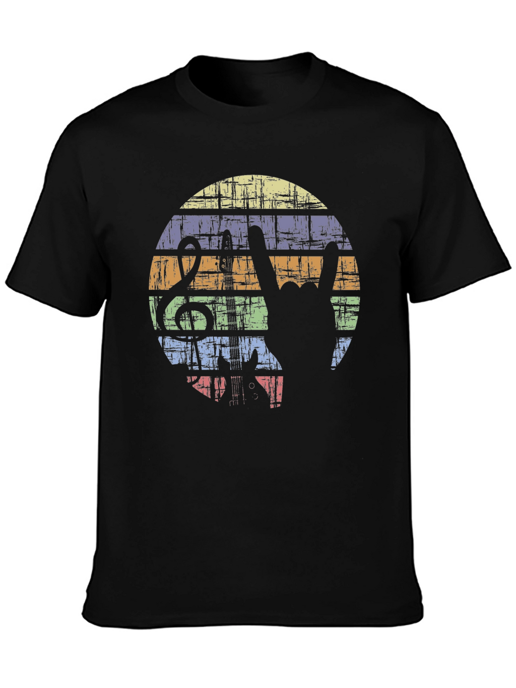 Retro Rock Music T-Shirt