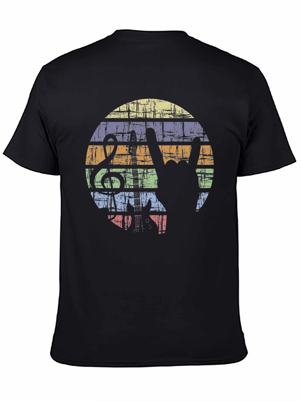 Retro Rock Music T-Shirt