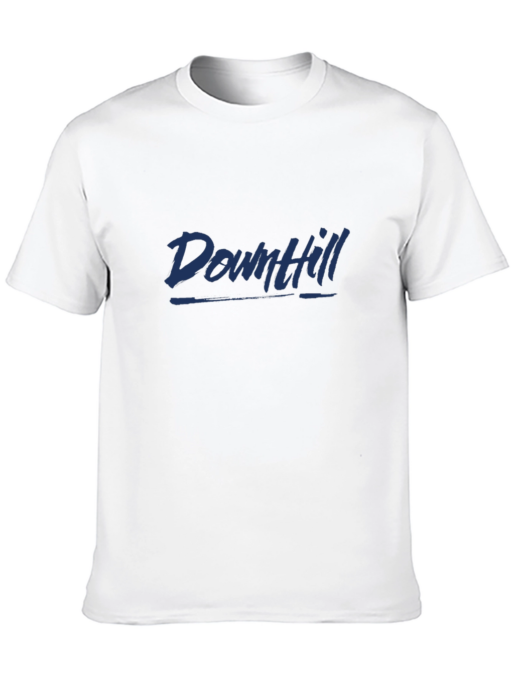 Downhill Graphic Tee - Black Casual Comfort