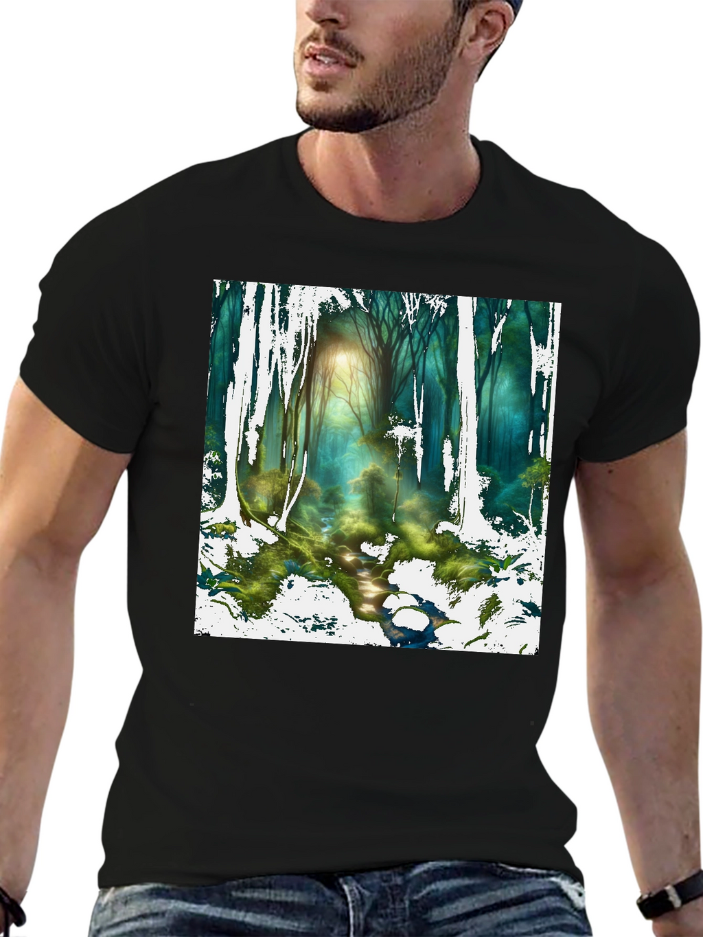 Enchanted Forest Graphic T-Shirt