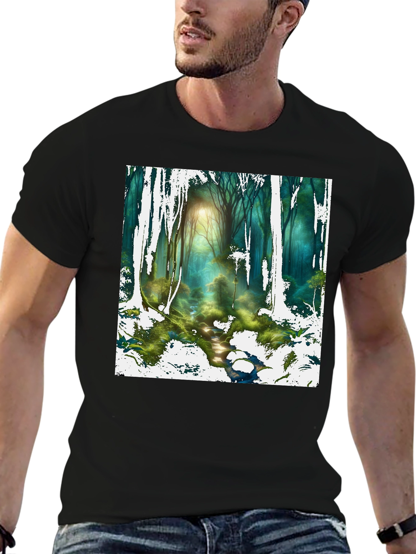Enchanted Forest Graphic T-Shirt