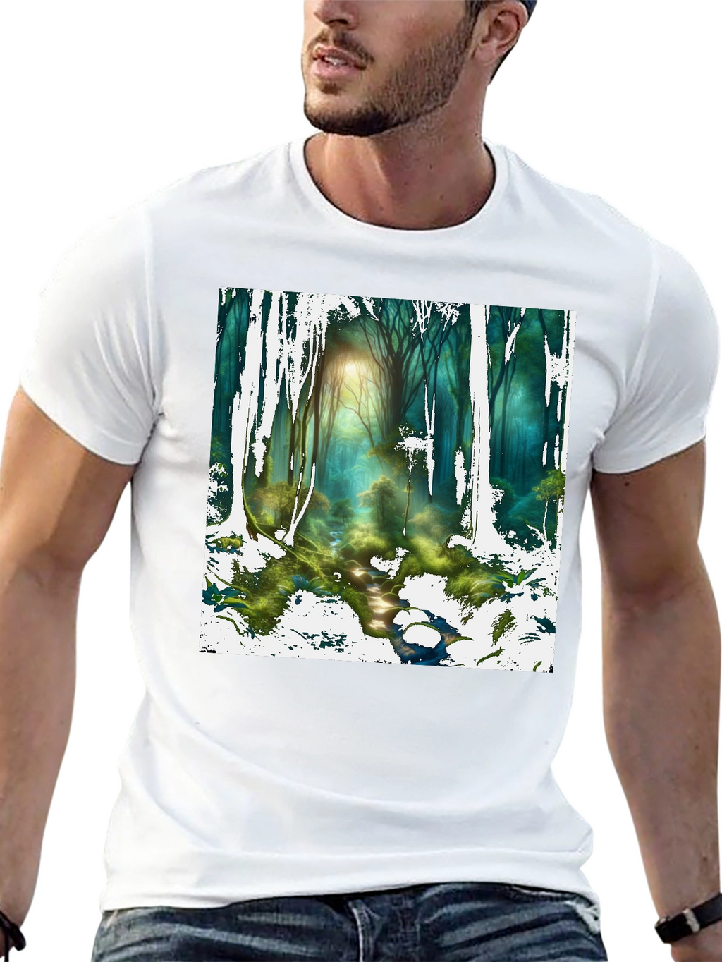 Enchanted Forest Graphic T-Shirt