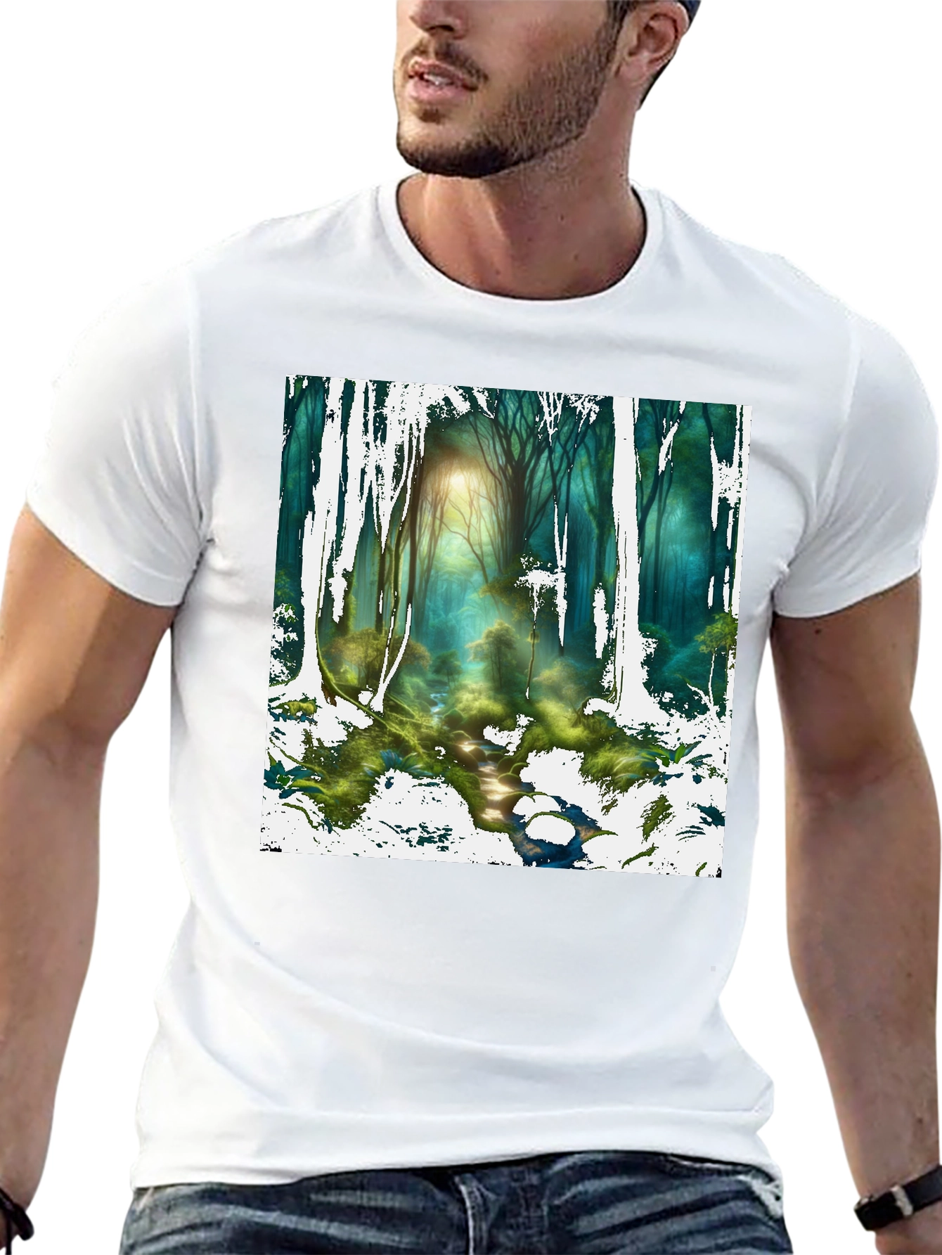 Enchanted Forest Graphic T-Shirt