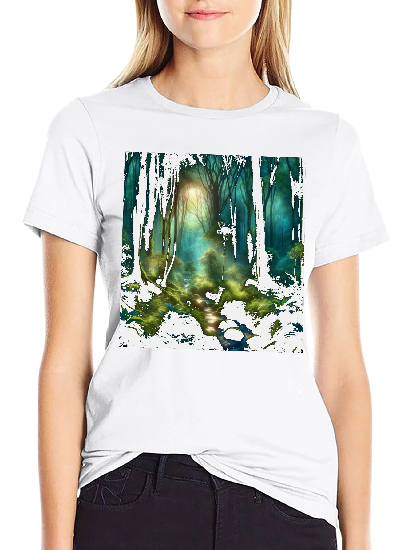 Enchanted Forest Graphic T-Shirt