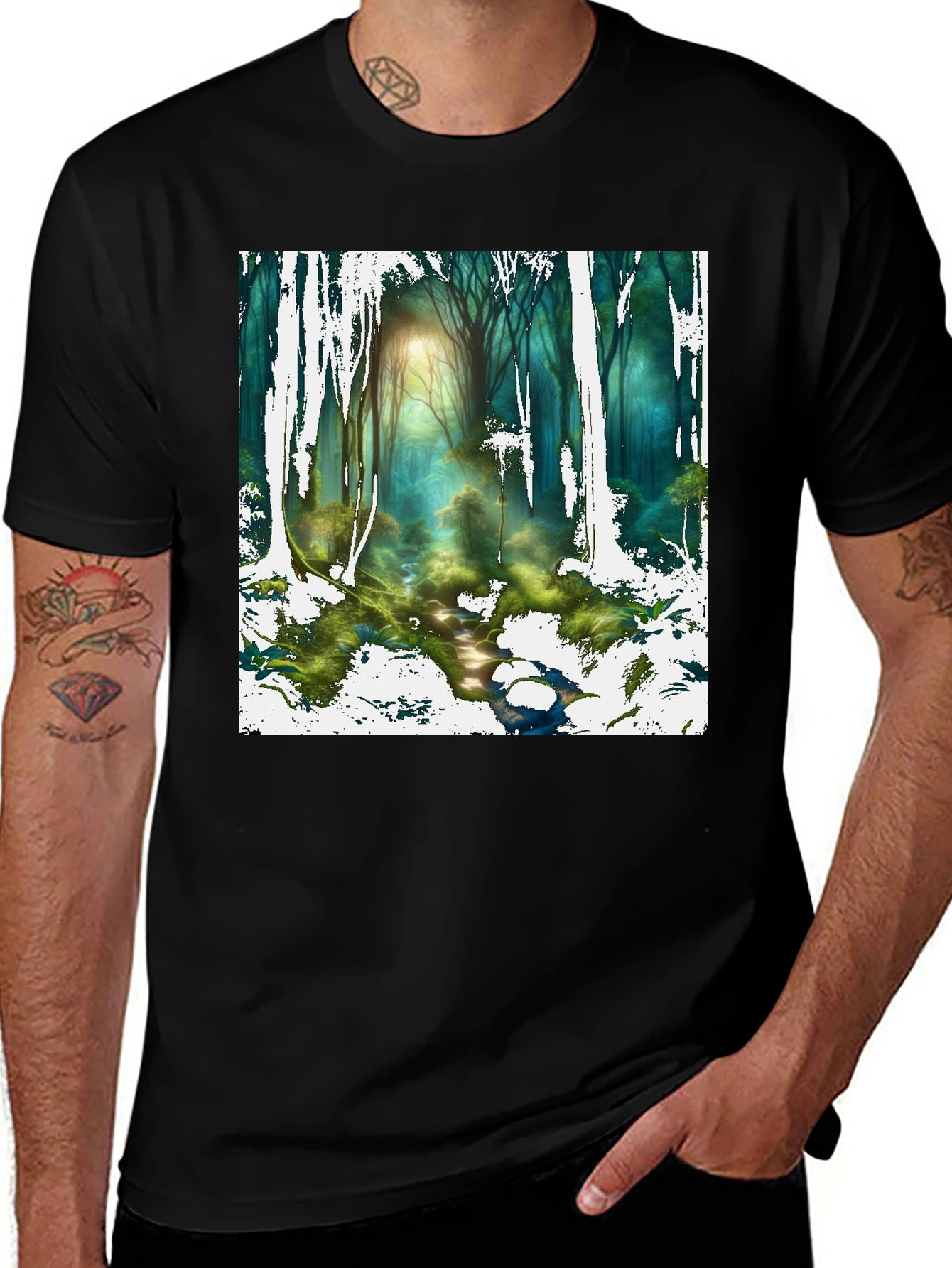 Enchanted Forest Graphic T-Shirt