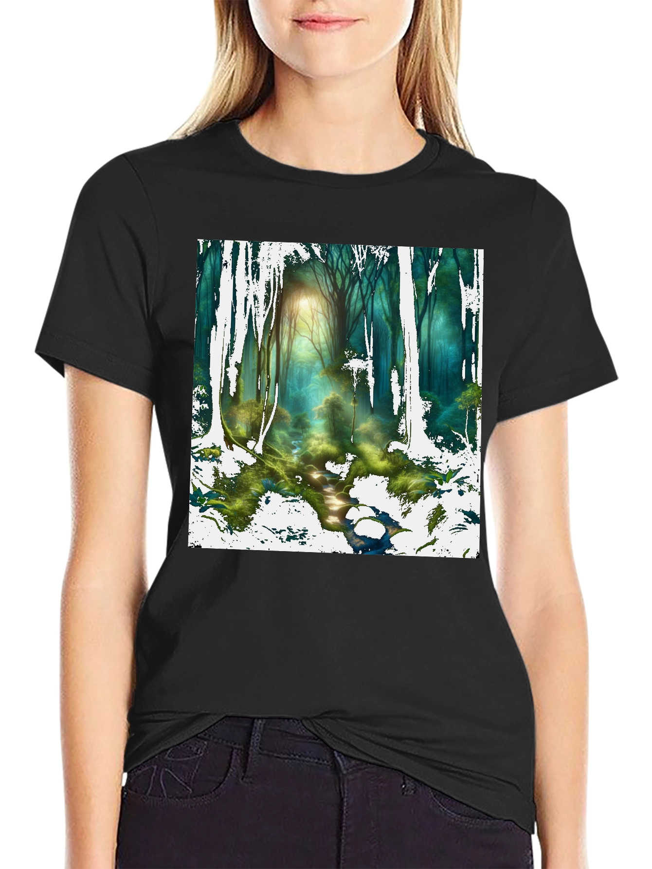 Enchanted Forest Graphic T-Shirt