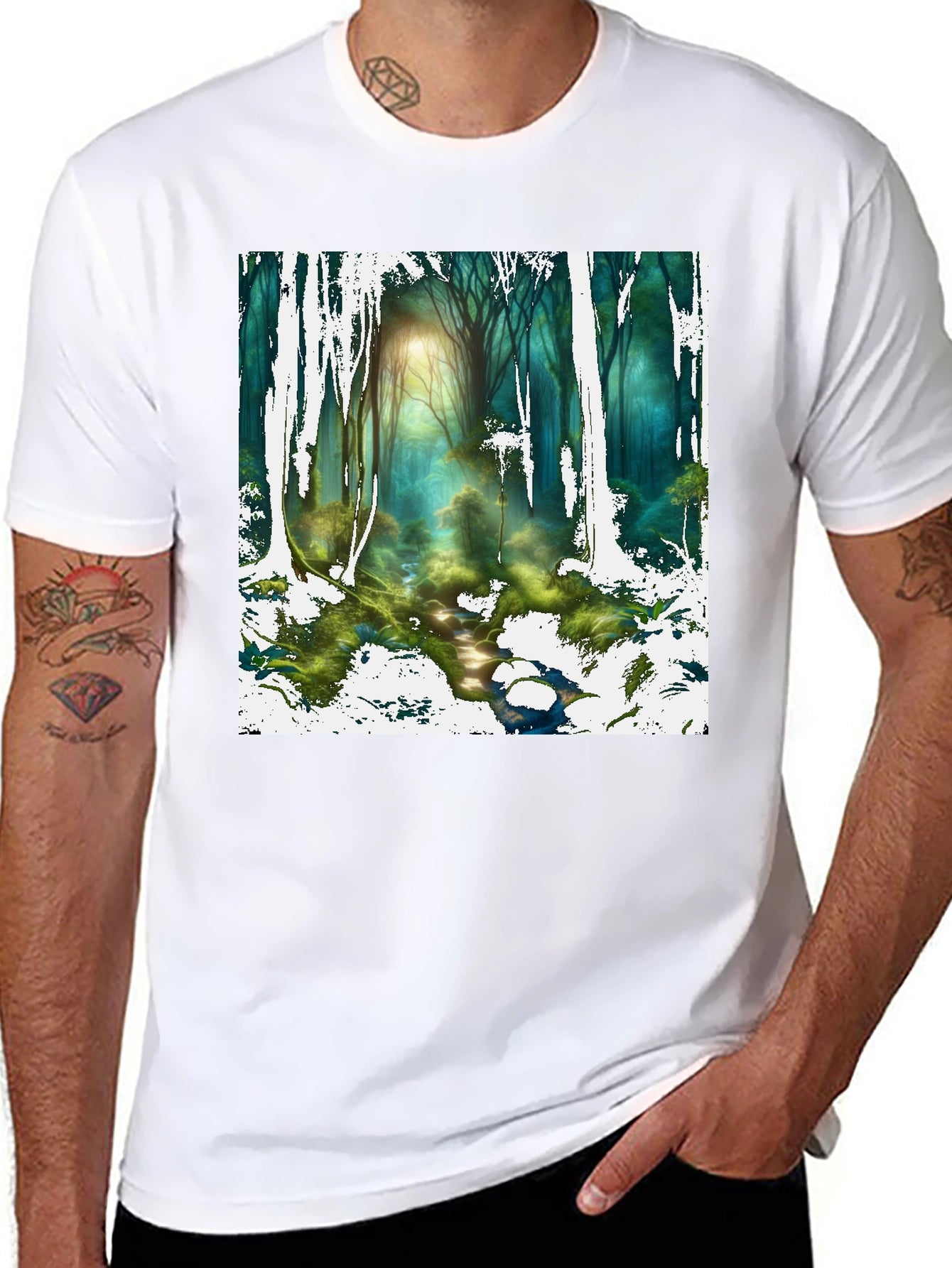 Enchanted Forest Graphic T-Shirt