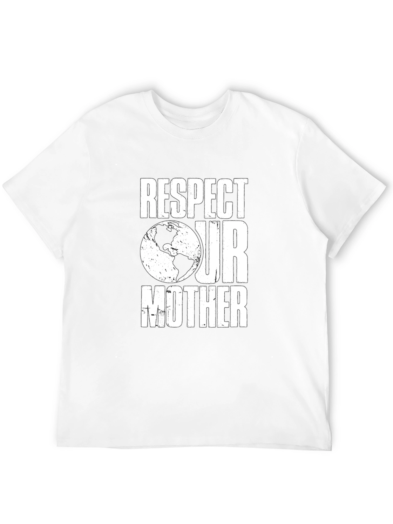 Respect Our Mother Earth T-Shirt - Environmental Awareness