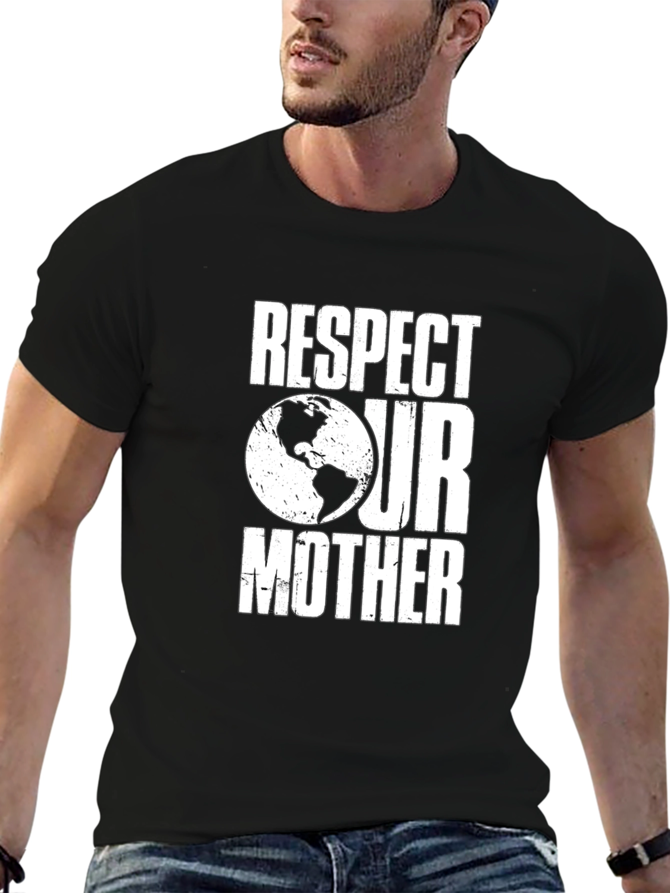 Respect Our Mother Earth T-Shirt - Environmental Awareness