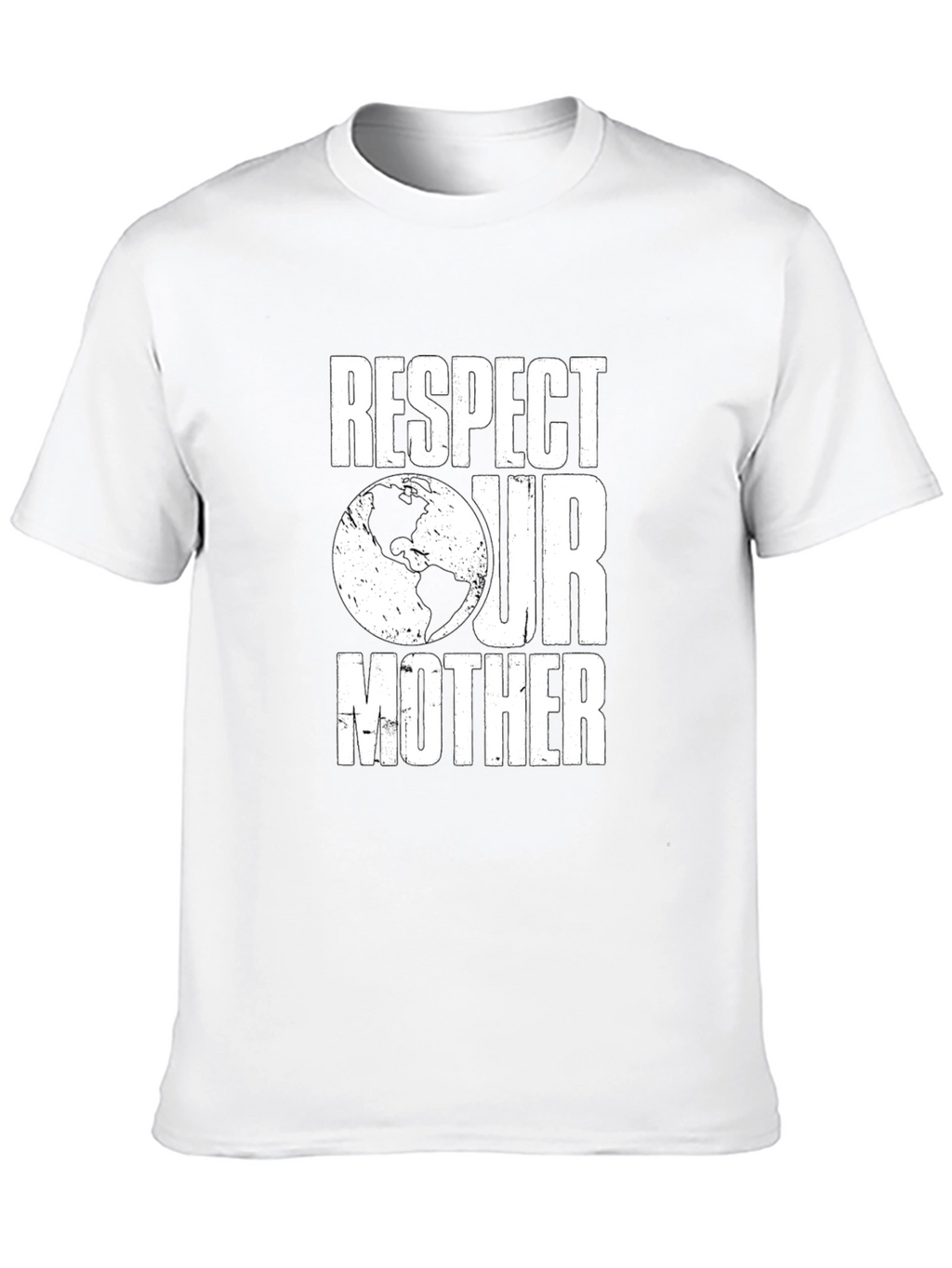 Respect Our Mother Earth T-Shirt - Environmental Awareness